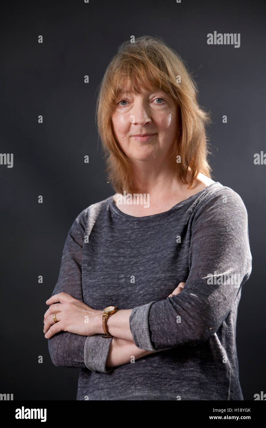 Dr Sharon Blackie, the writer and psychologist, at the Edinburgh International Book Festival. Edinburgh, Scotland. 16th August 2016 Stock Photo