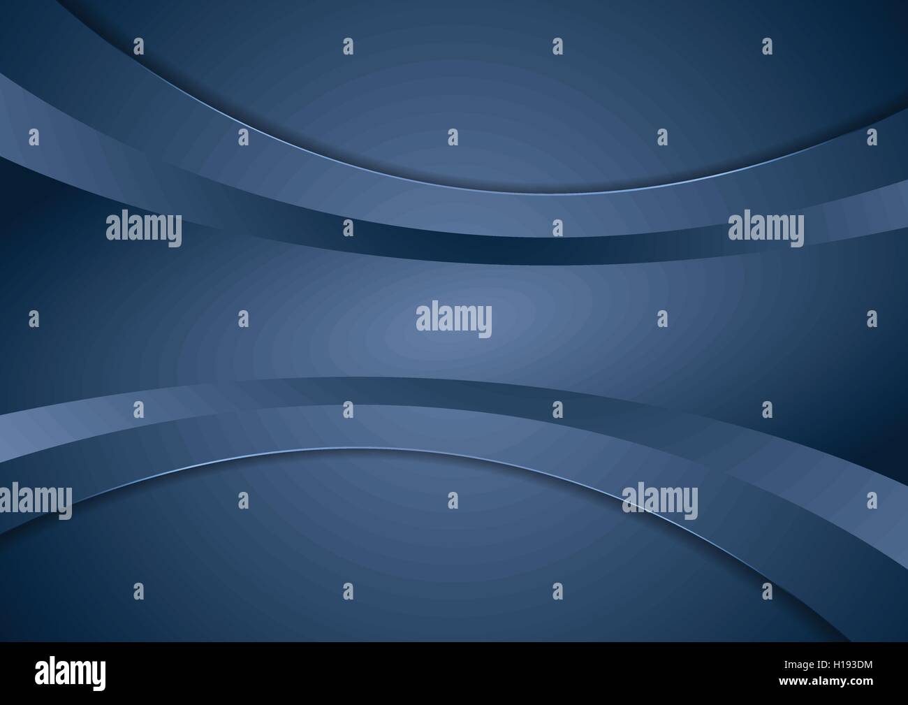 Abstract blue corporate wavy background. Vector waves graphic design ...