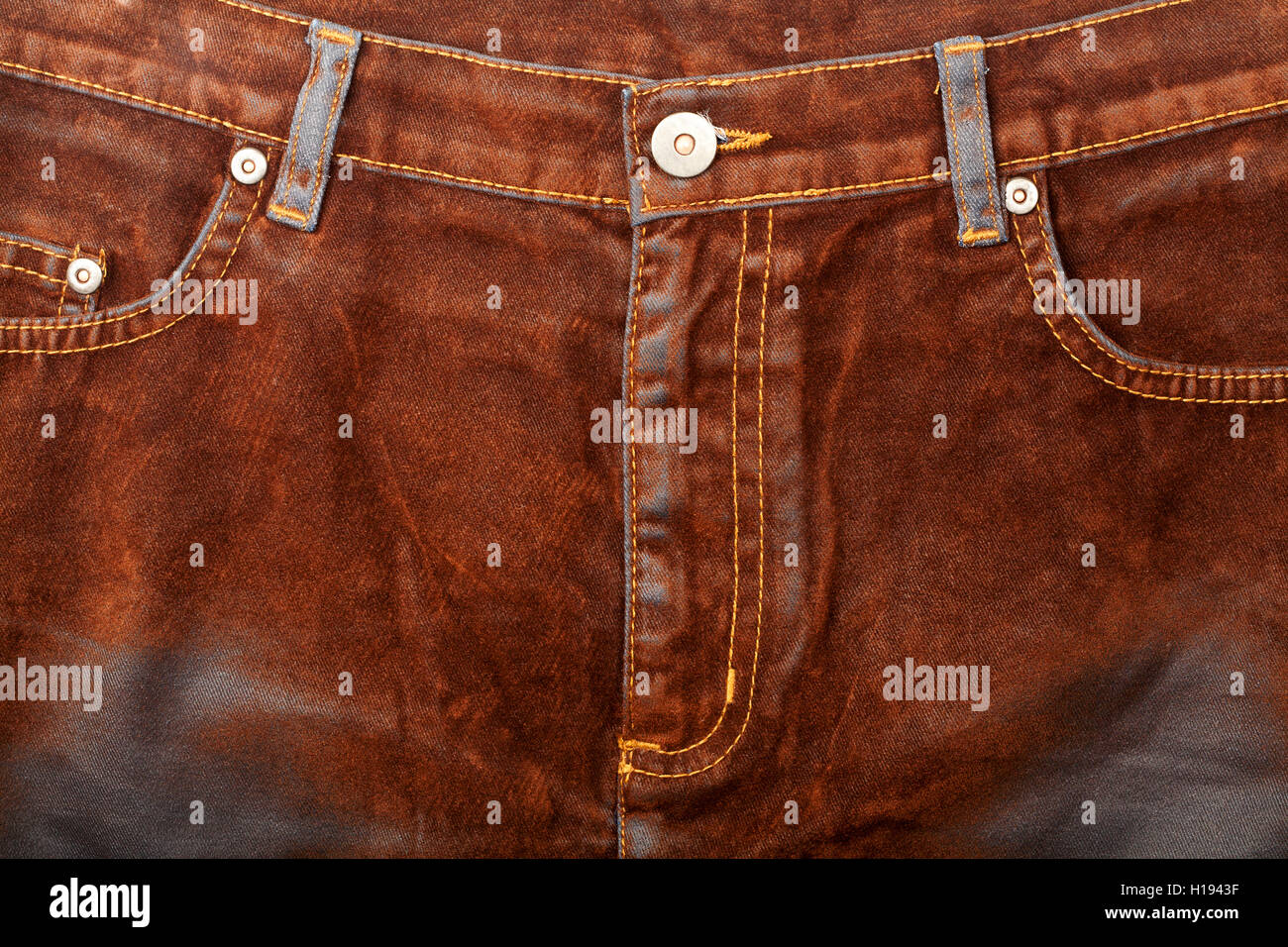Closeup shot brown button hi-res stock photography and images - Alamy