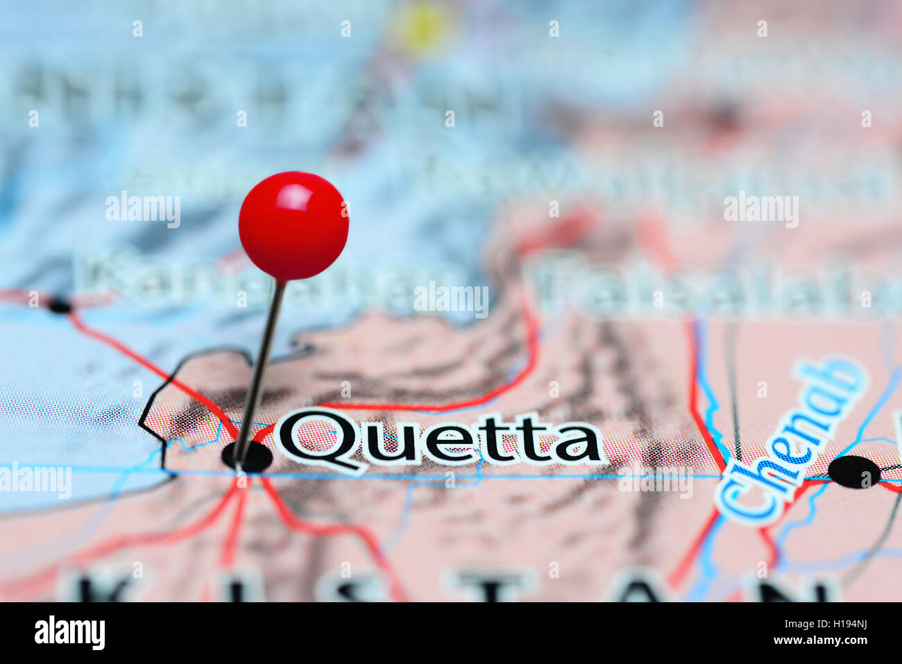 Map pakistan on political hi res stock photography and images Alamy