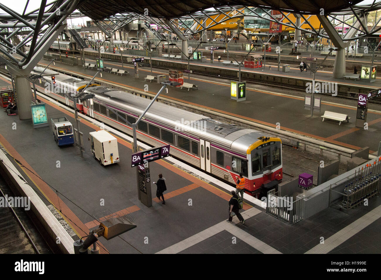 The Interior Of The Southern Cross Railway Station Spencer Street