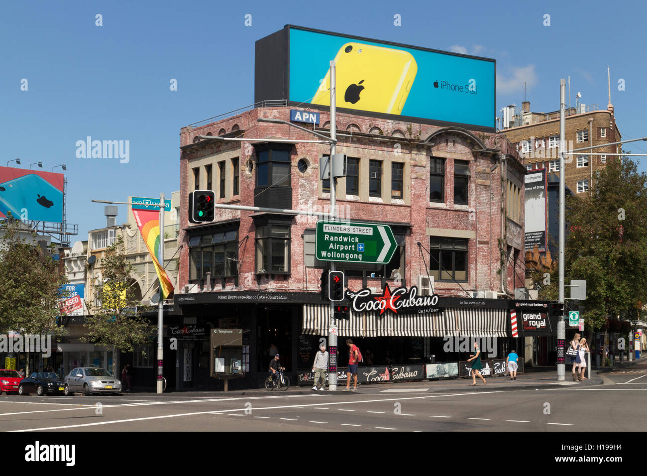 The Coco Cabana on Taylor Square Oxford Street Sydney Australia. Stock Photo