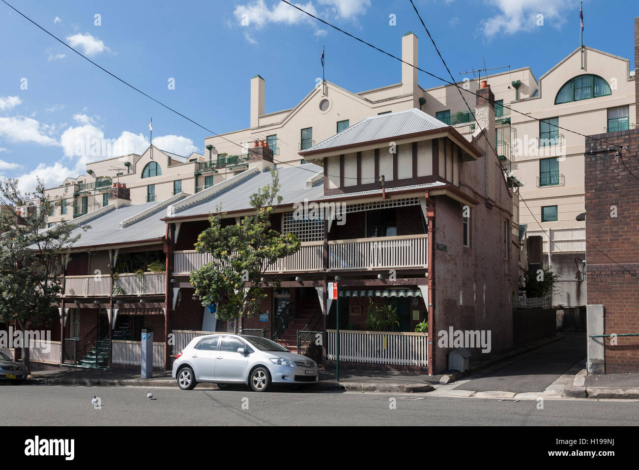 The Workers Flats of High Street were built for waterside workers early