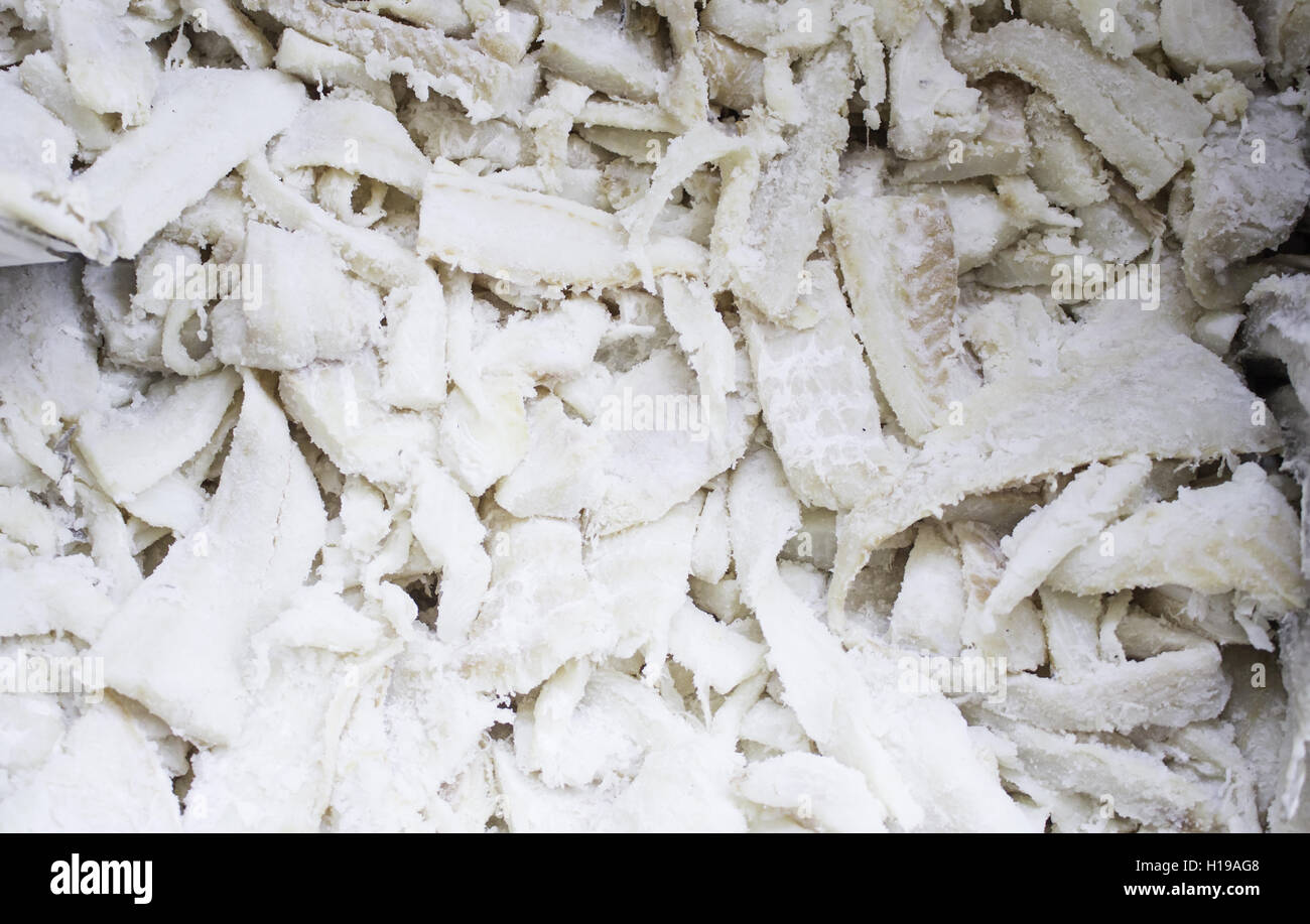 Salted cod fish shop, food and sale Stock Photo Alamy