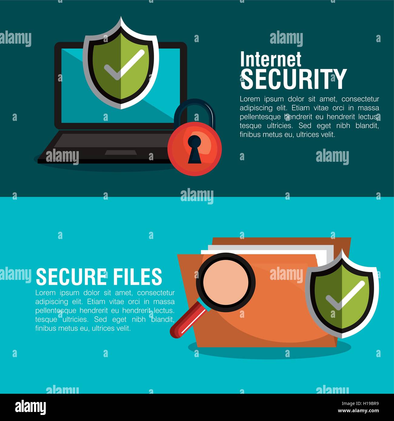 infographic security checkmark design Stock Vector Image & Art - Alamy