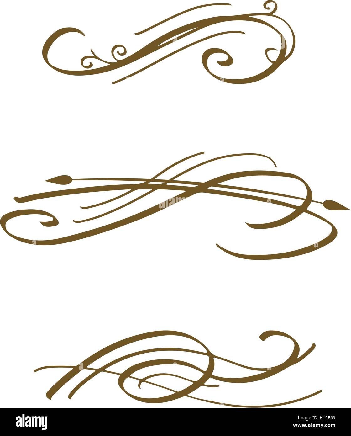 Vector swirl ornament Stock Vector Image & Art - Alamy