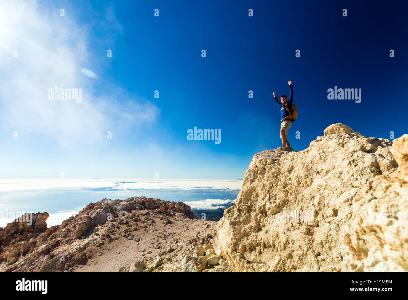 Hiker climber hi-res stock photography and images - Alamy