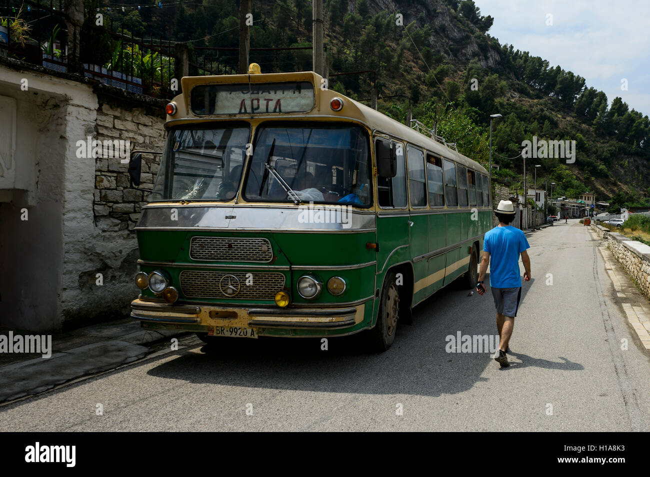 Berat albania bus transport hi-res stock photography and images 