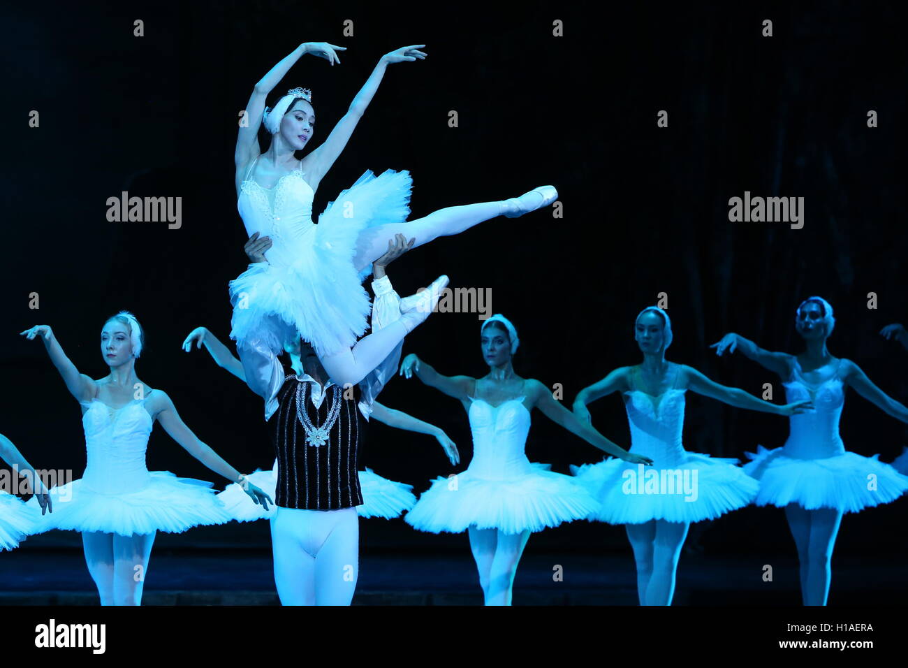 Moscow Russia 22nd Sep 16 American Ballet Theatre Prima Stock Photo Alamy