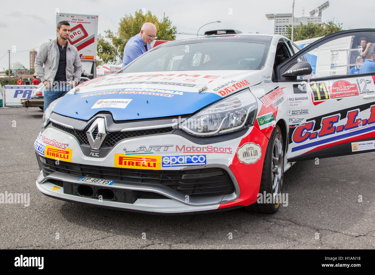 4th rally the city of Roma Capitale, Italian Rally Championship, 23-24 ...