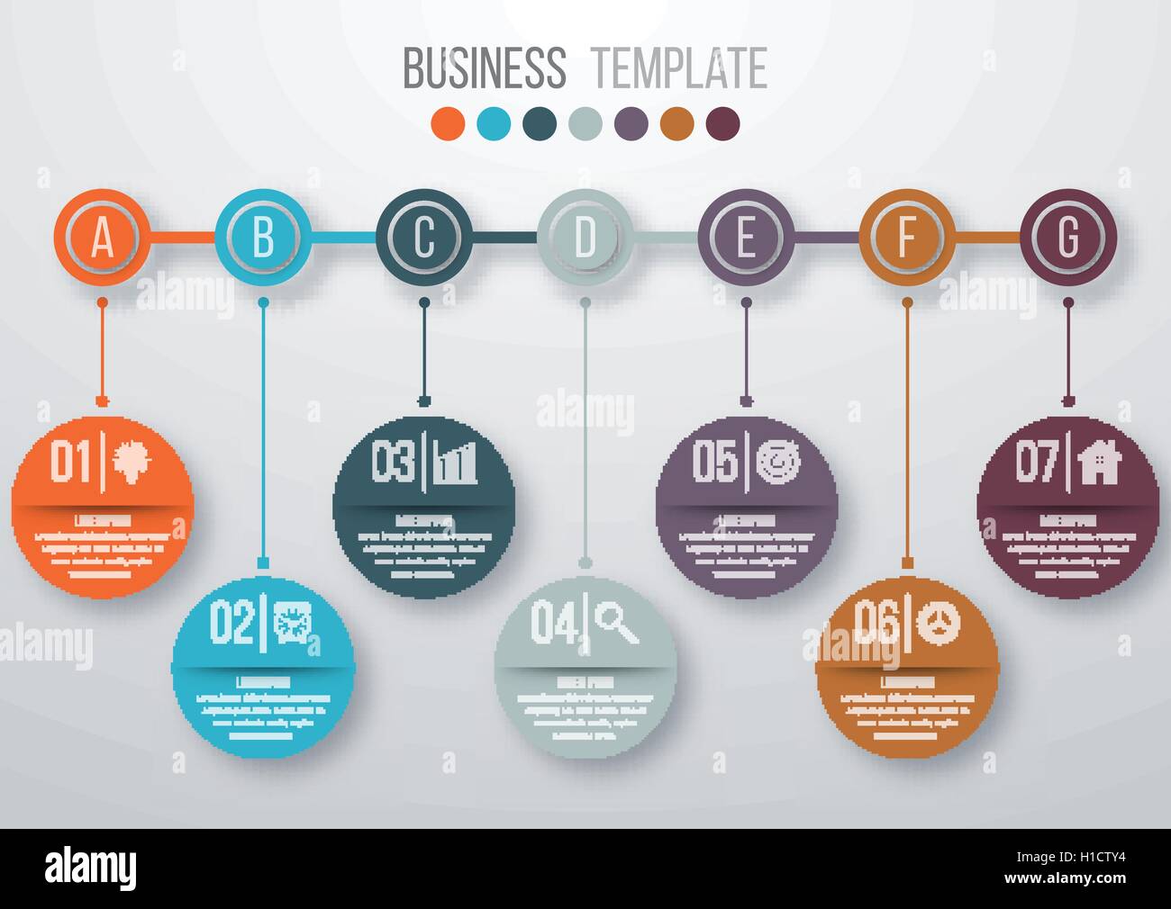 Timeline infographics template Stock Vector Image & Art - Alamy