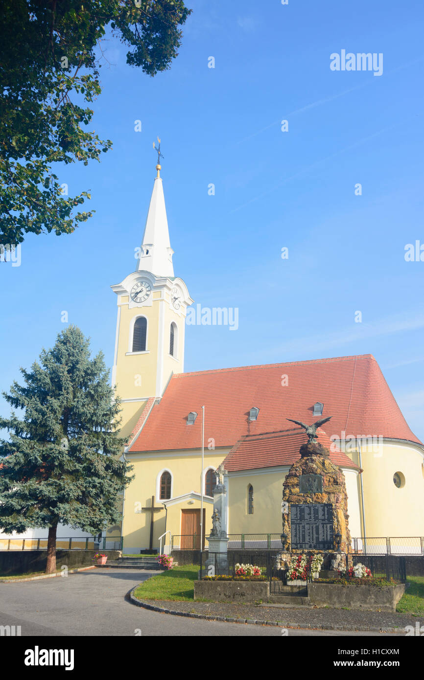 Kaisersdorf: church, , Burgenland, Austria Stock Photo