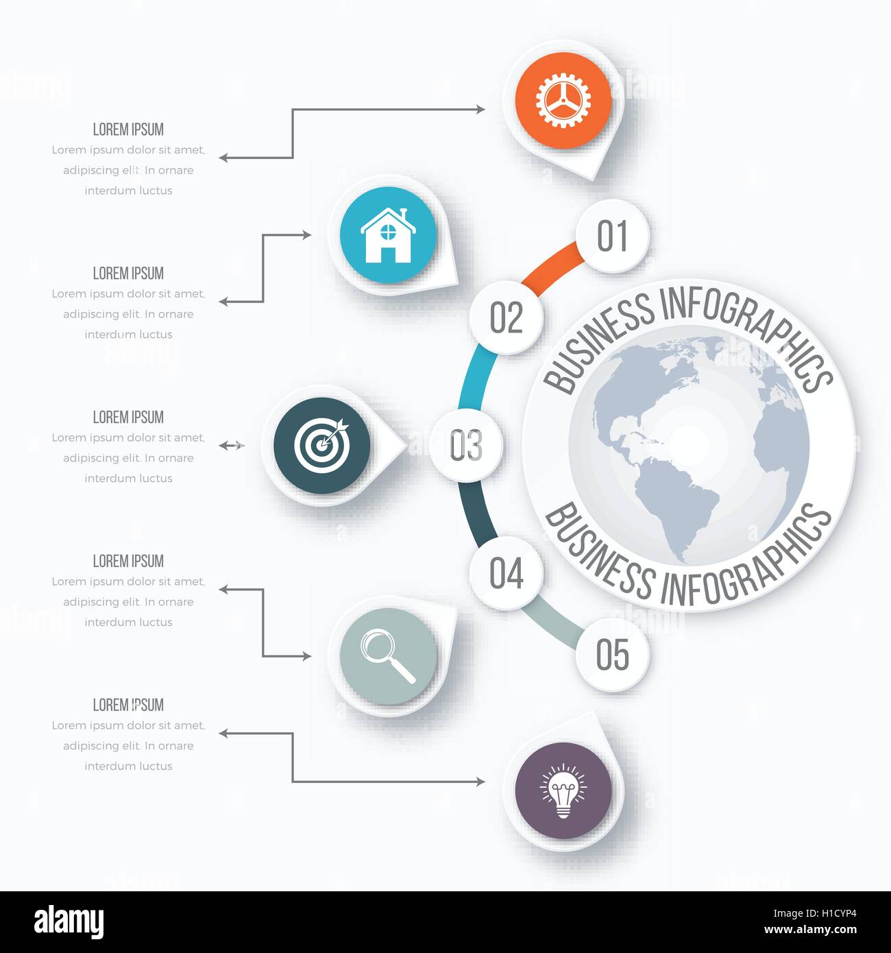 Vector illustration infographic Stock Vector Image & Art - Alamy