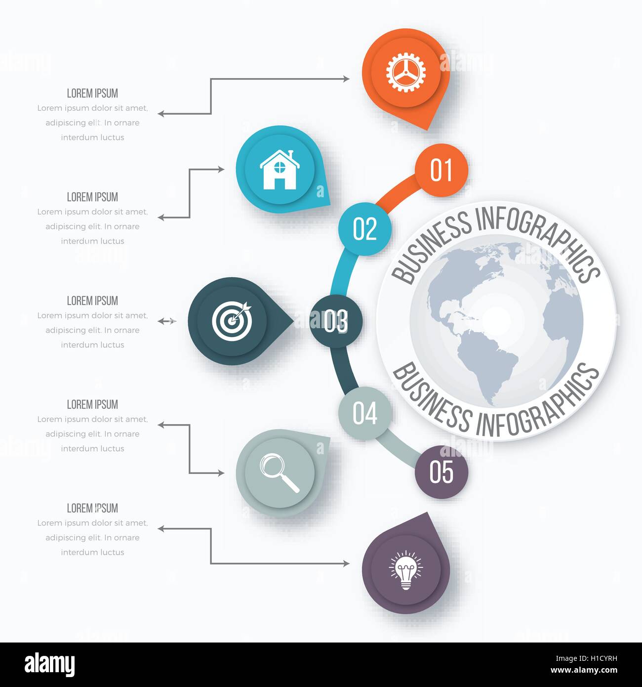 Vector illustration infographic Stock Vector Image & Art - Alamy