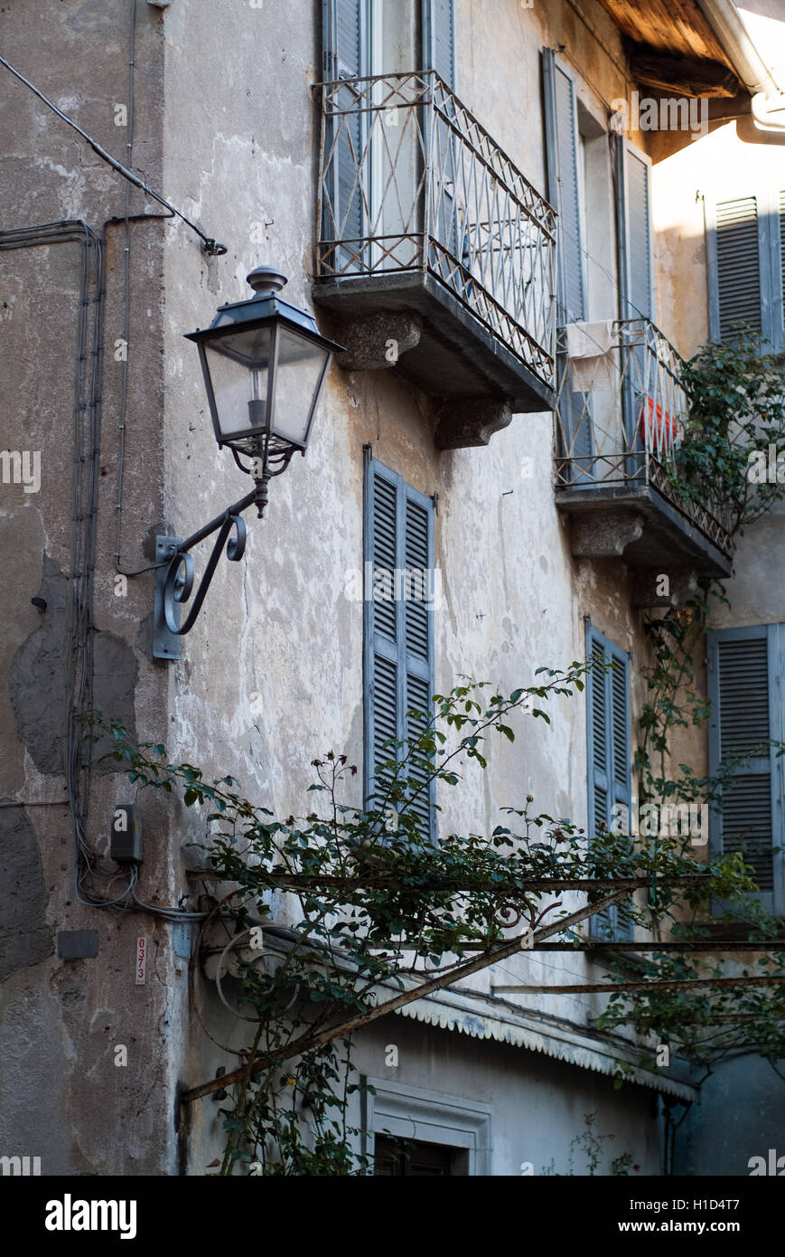 an old atmospheric house in northern Italy Stock Photo Alamy