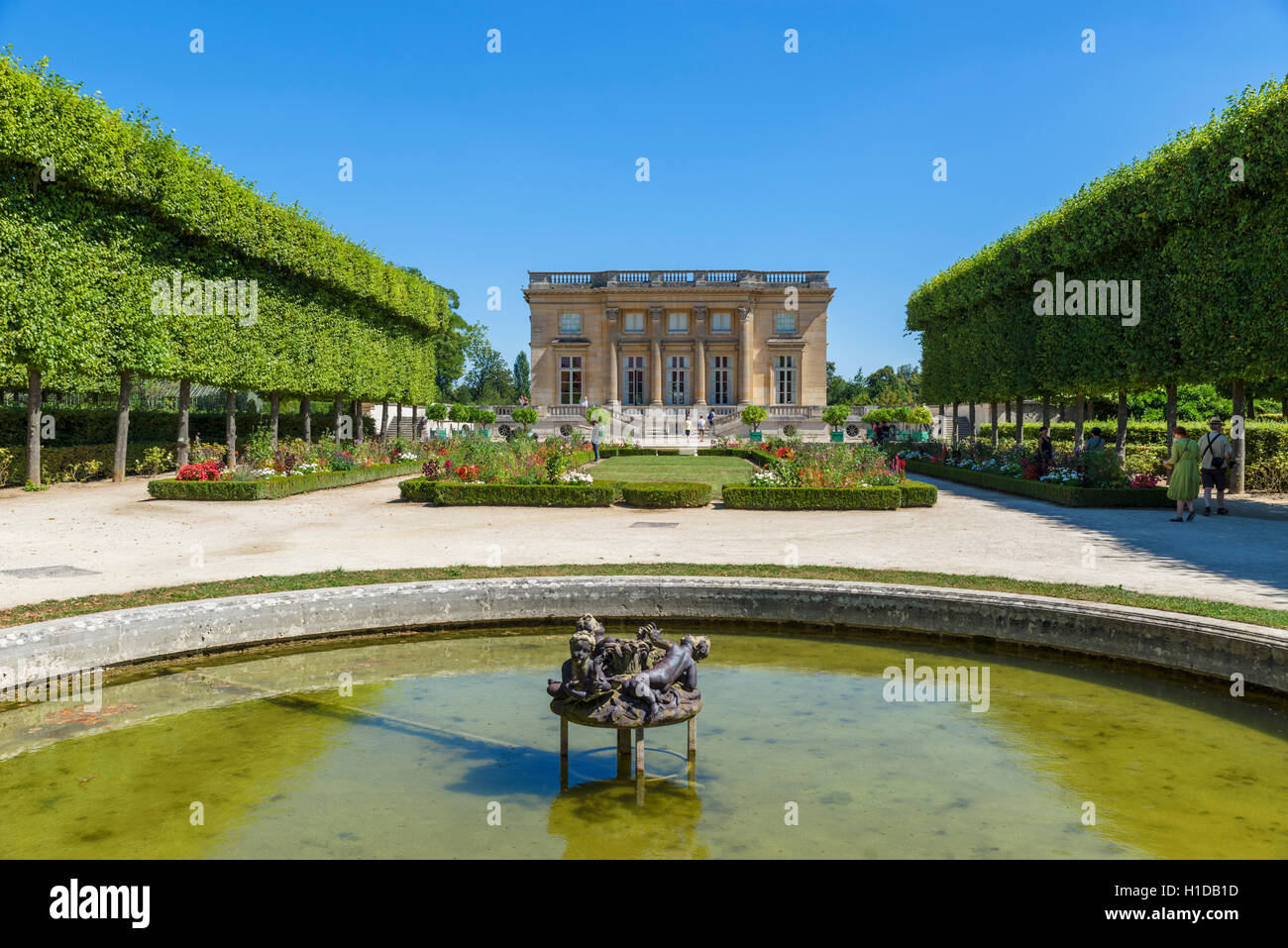 The Petit Trianon, Domain de Versailles, near Paris, France Stock Photo