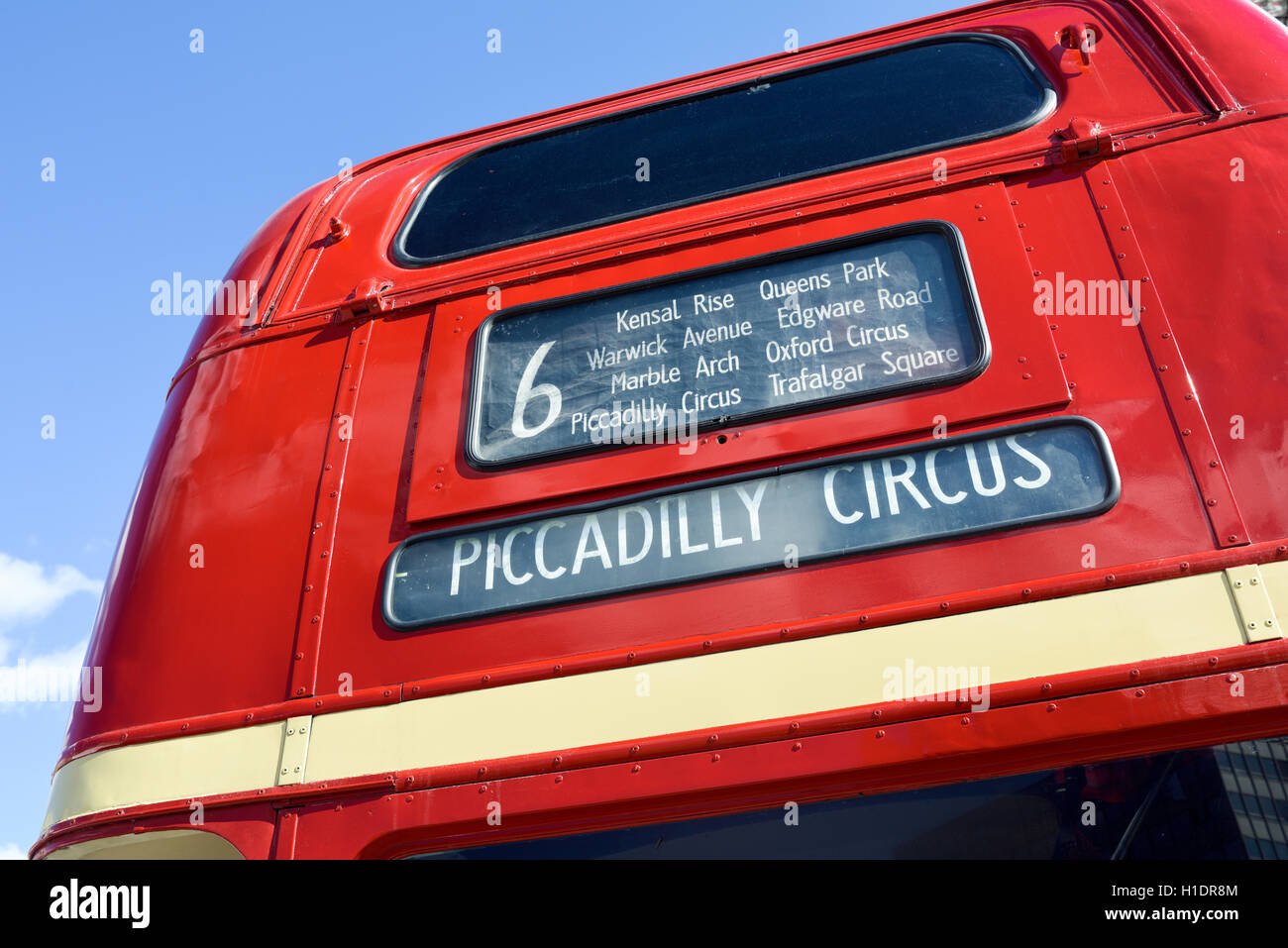 Double decker food bus hi res stock photography and images Alamy
