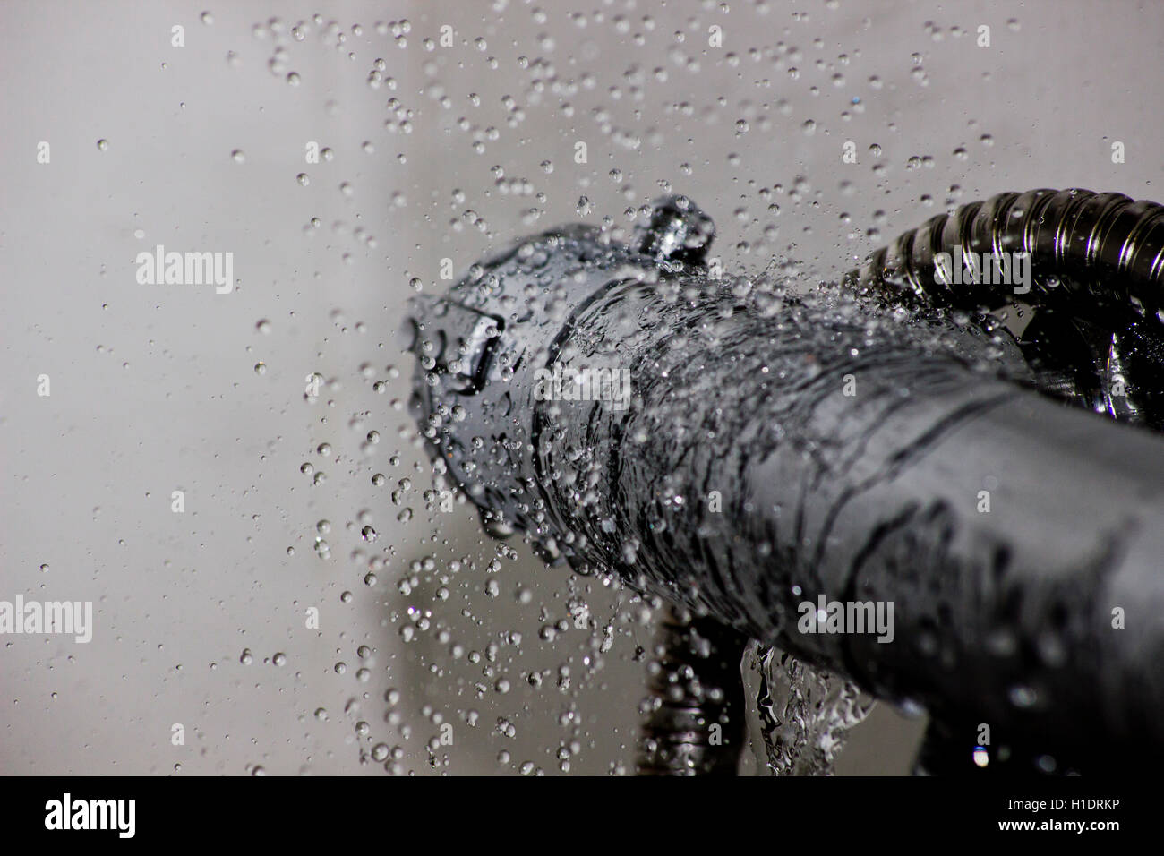 Shower water on tap Stock Photo Alamy