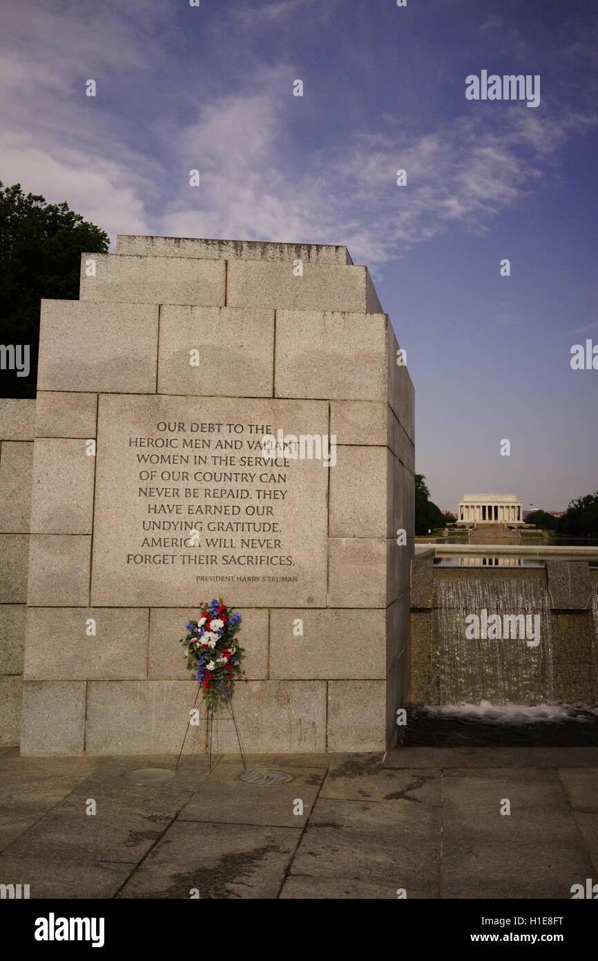 memorials Washington, DC, USA Stock Photo - Alamy