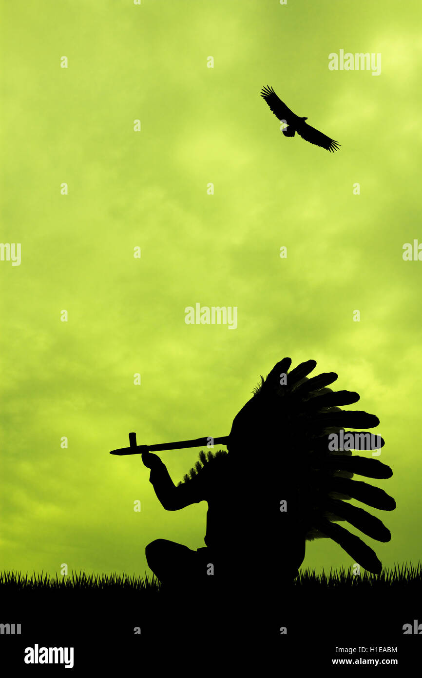 Native American Indian Stock Photo - Alamy