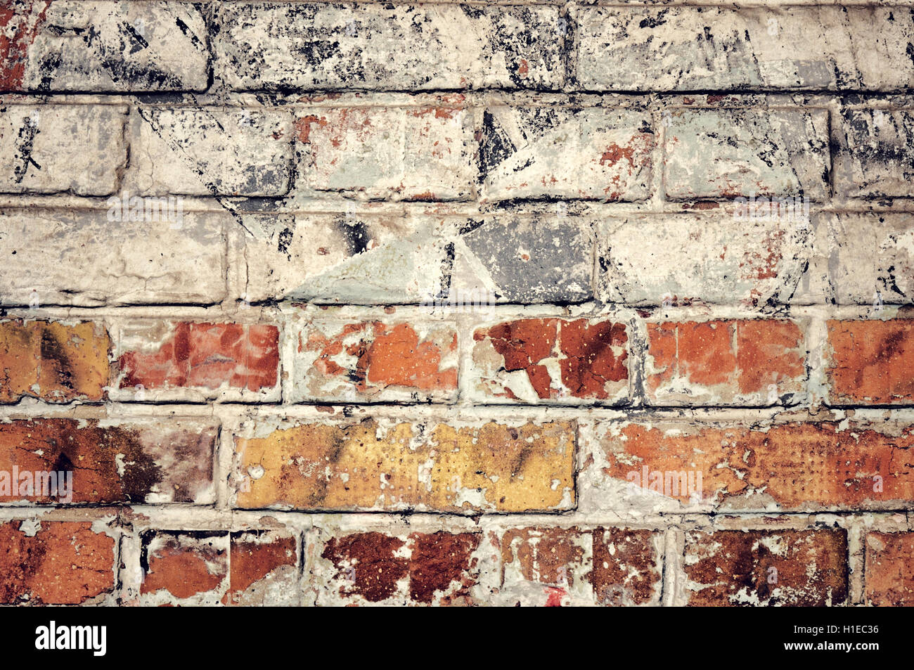 Red and white bricks Stock Photo Alamy