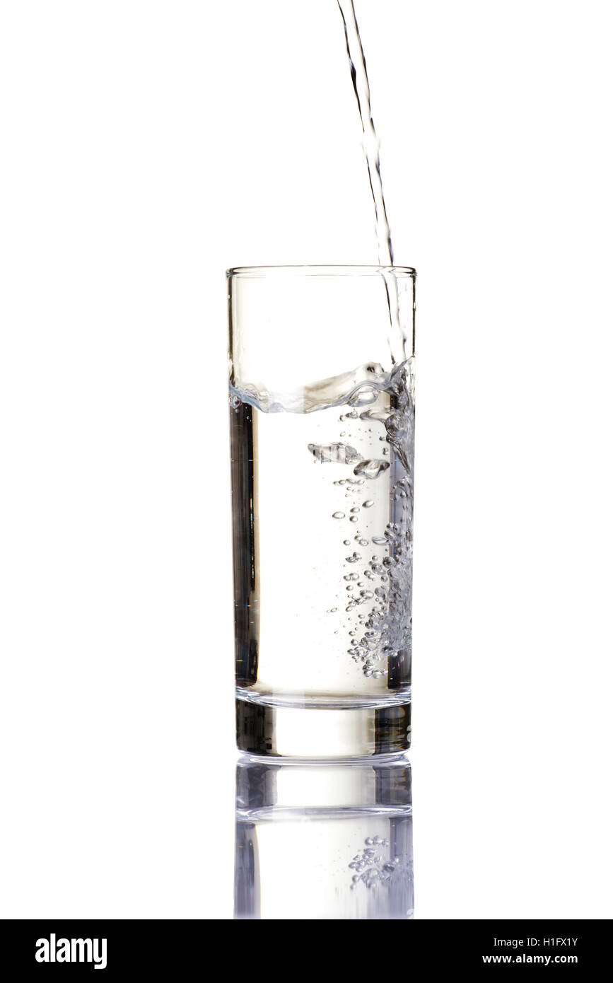 Glass of water Stock Photo Alamy