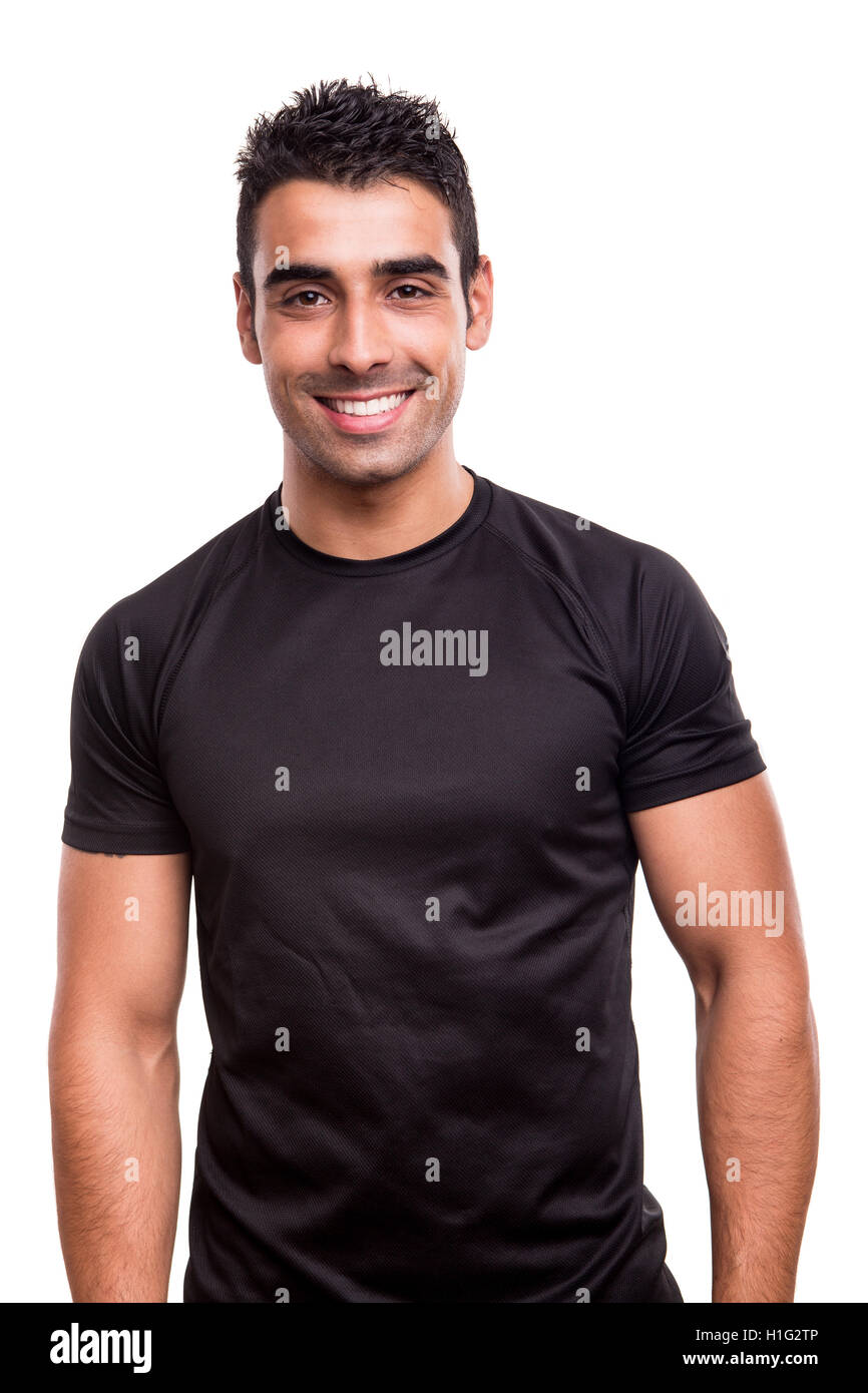 Fitness instructor posing Stock Photo Alamy