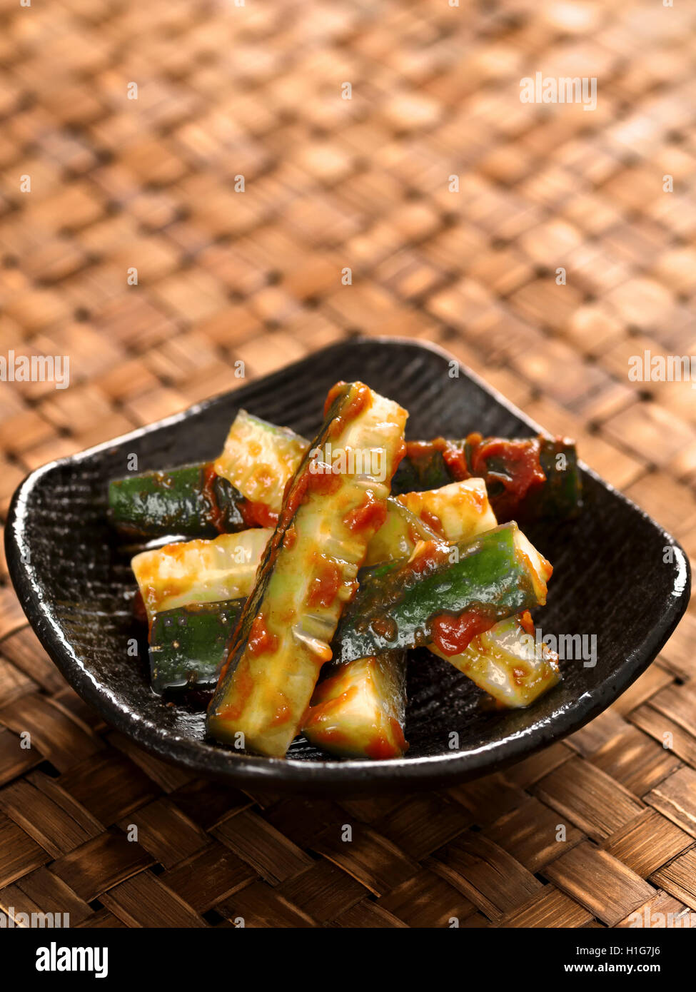 korean cucumber banchan Stock Photo Alamy