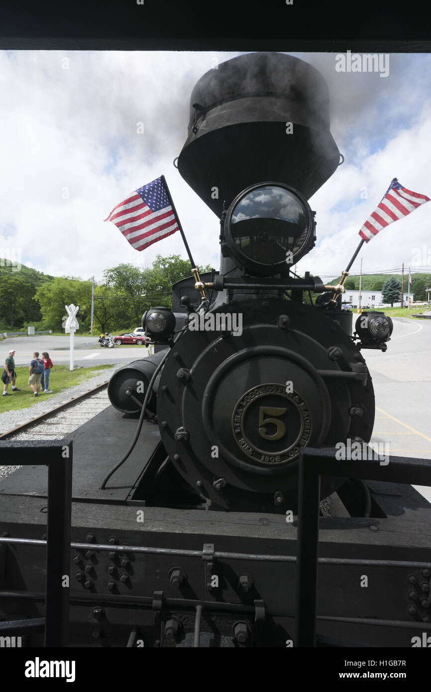 West Virginia, Cass, historic Cass Scenic Railroad Stock Photo Alamy