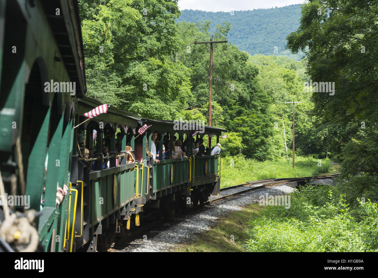 West Virginia, Cass, historic Cass Scenic Railroad Stock Photo Alamy