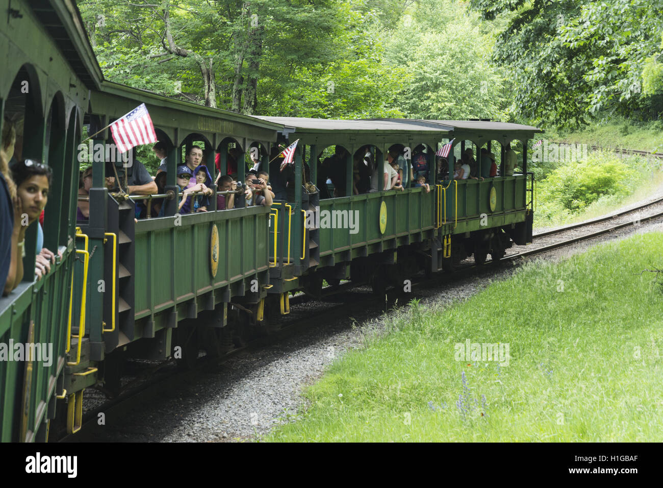 West Virginia, Cass, historic Cass Scenic Railroad Stock Photo Alamy