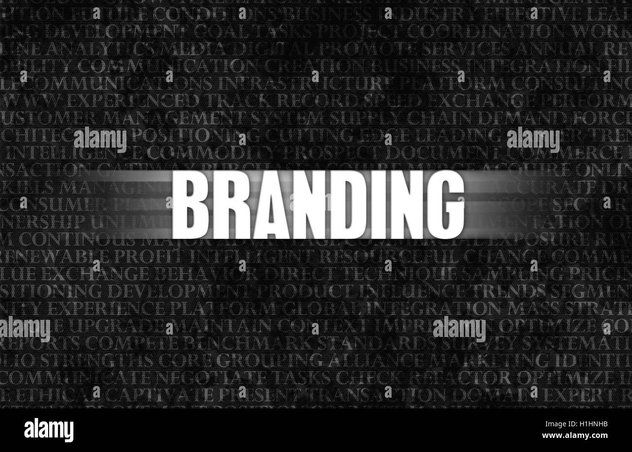 Marketing terminology Black and White Stock Photos & Images - Alamy