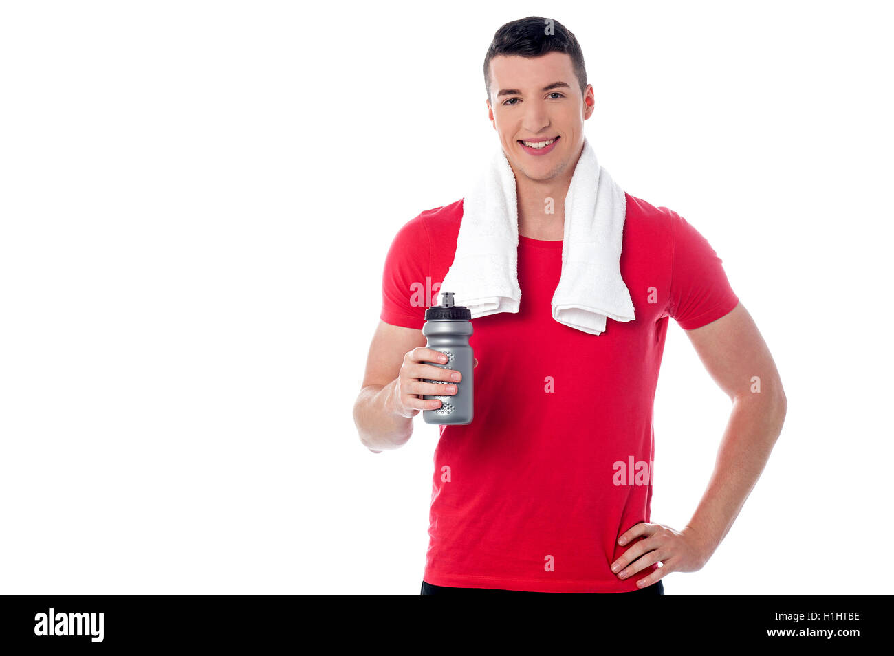 Handsome young fitness guy Stock Photo Alamy