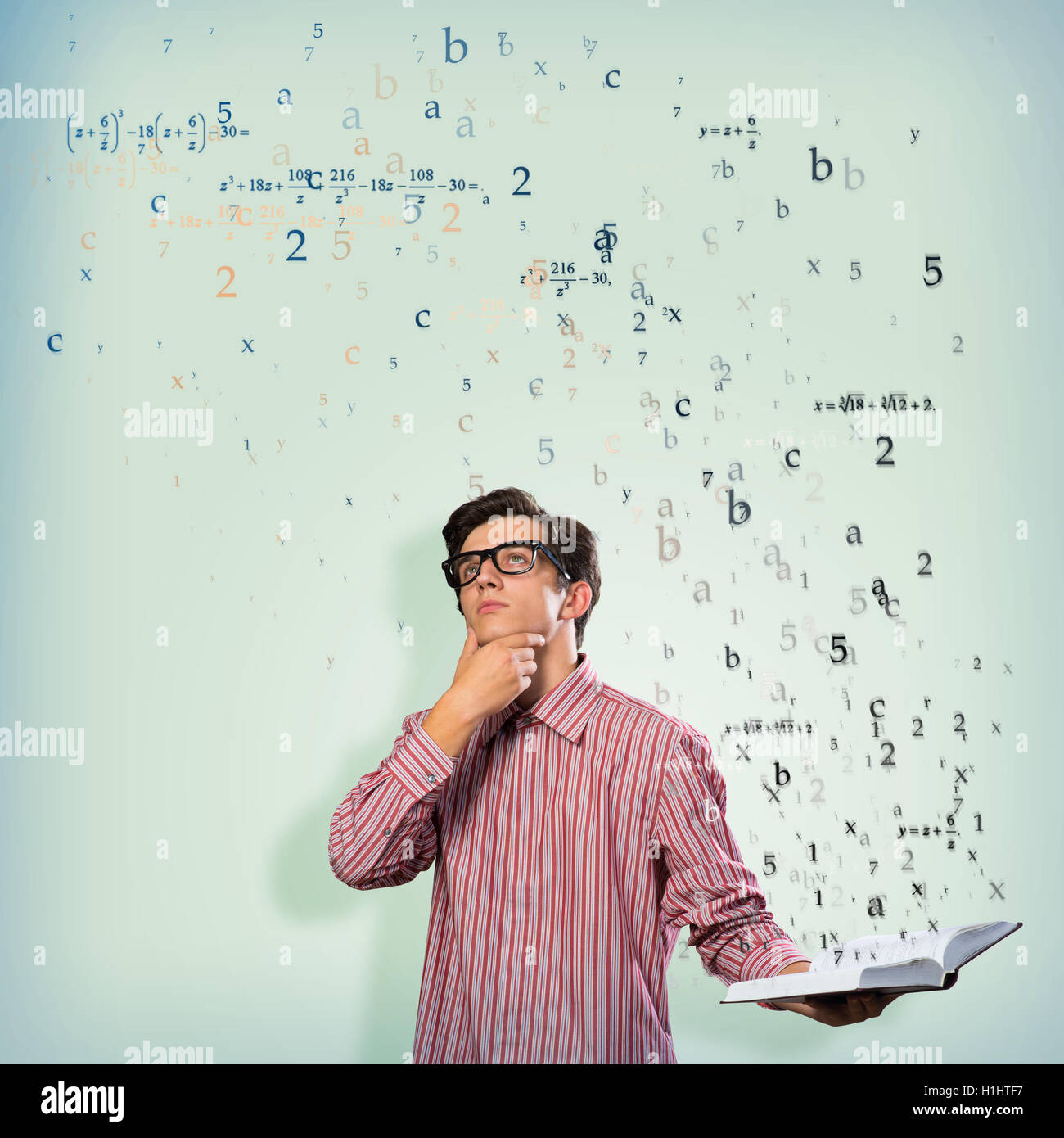 White background young scientist hi-res stock photography and images ...