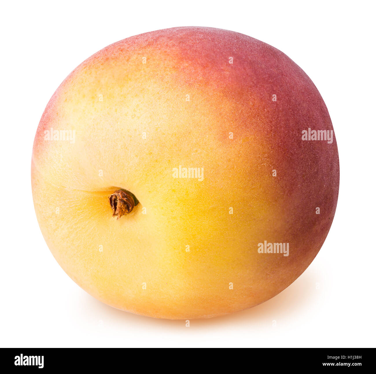 ripe apricot isolated on a white background clipping path Stock Photo ...