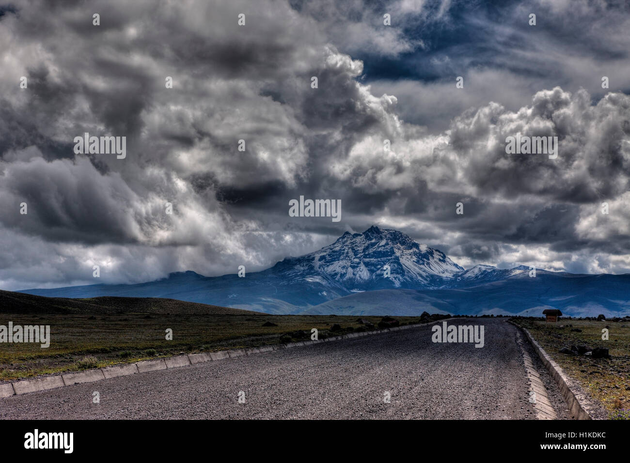 Cotopaxi National Park, Cotopaxi National Park, Ecuador Stock Photo