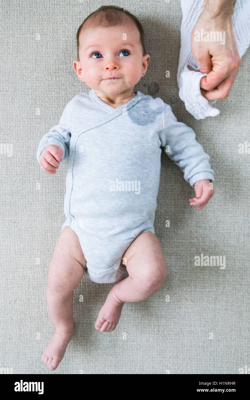 3 month old baby reflux