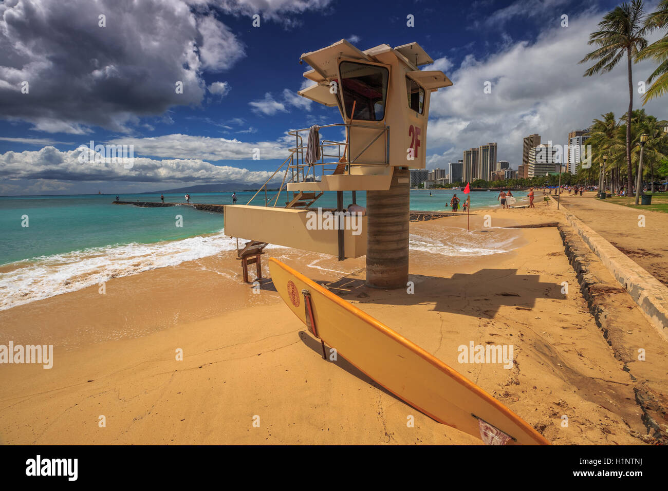 Honolulu, Hawaii - December 30, 2022: Aloha sign at the Hilton Hawaiian  Village Stock Photo - Alamy