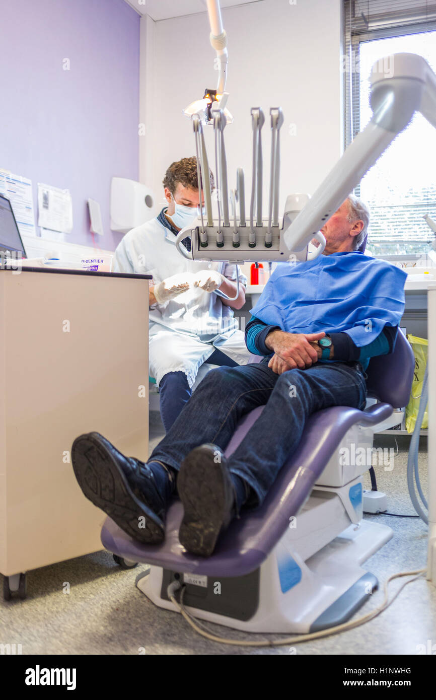 Dental care, Bordeaux hospital, France Stock Photo Alamy
