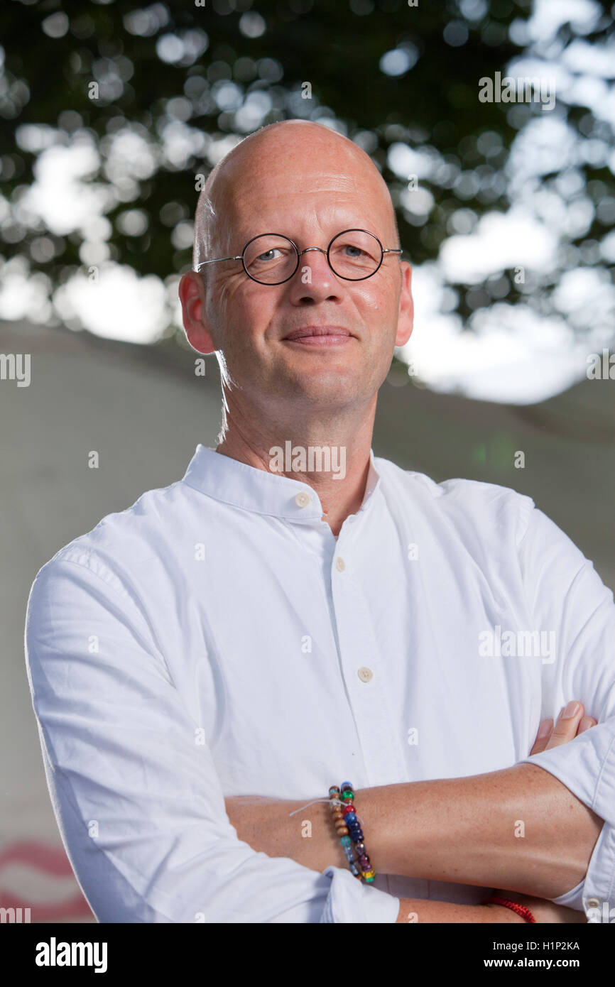 JanPhilipp Sendker, the German author and journalist, at the Edinburgh