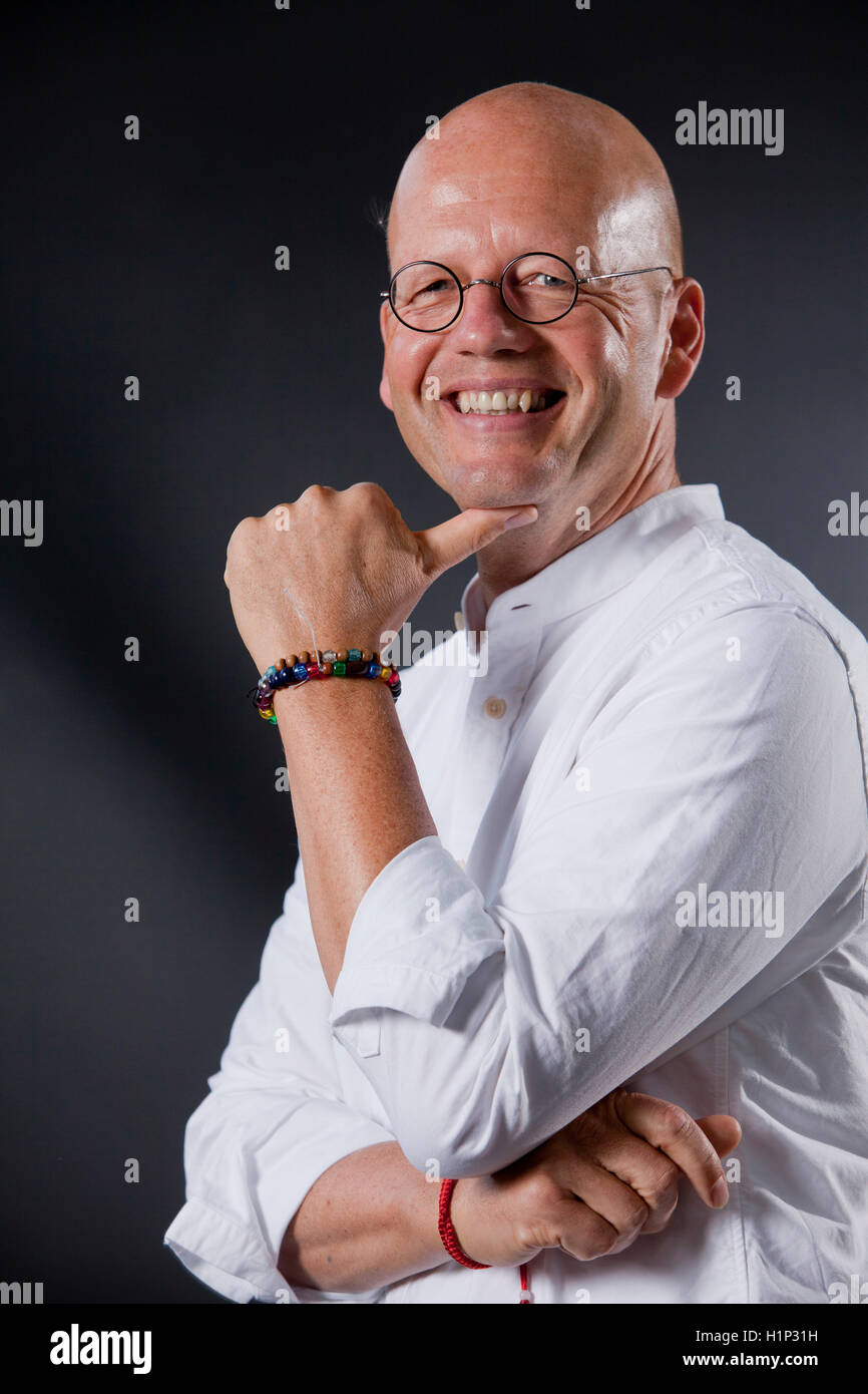 JanPhilipp Sendker, the German author and journalist, at the Edinburgh