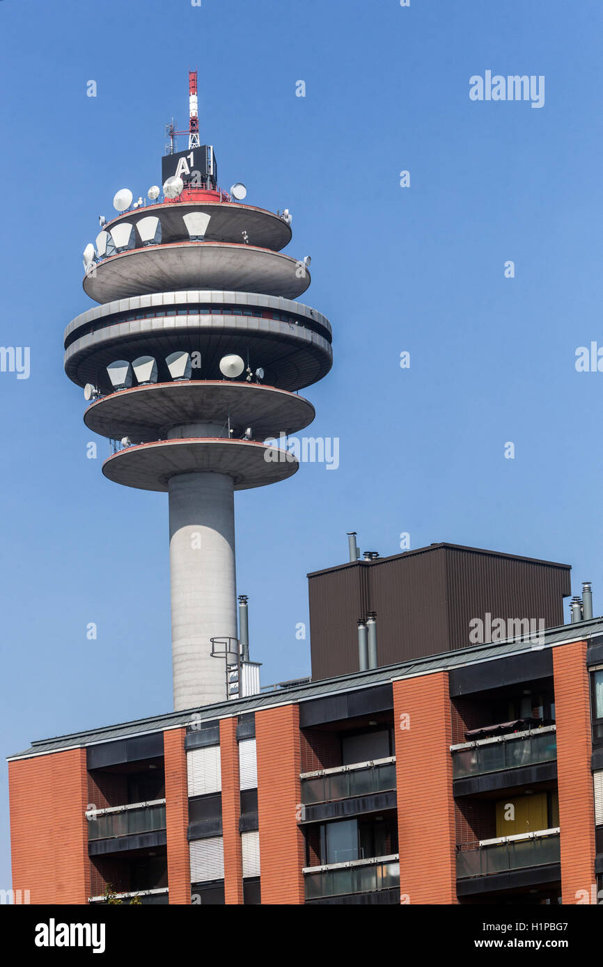 Arsenal Funkturm TV Tower, Vienna, Austria Stock Photo