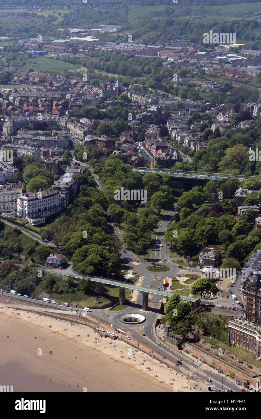 Aerial View Scarborough High Resolution Stock Photography and Images