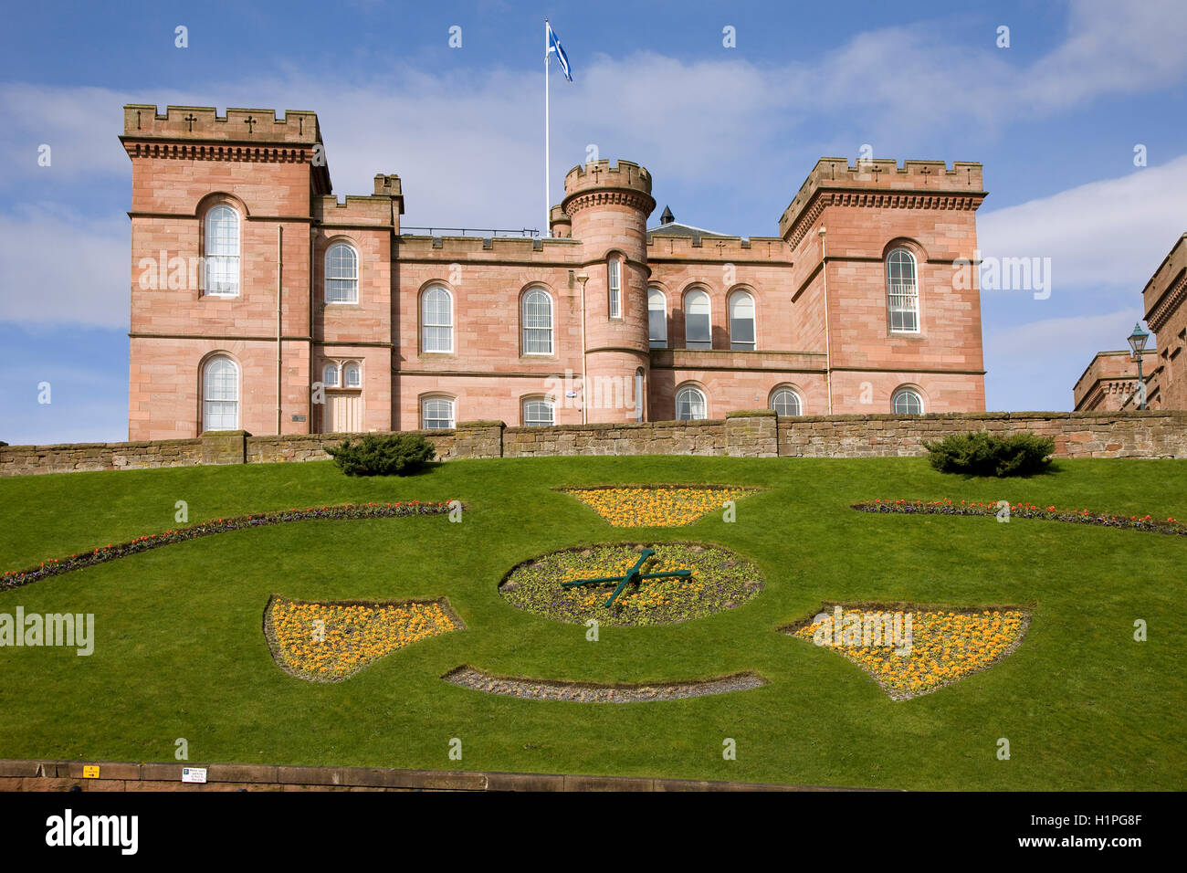 Inverness Castle, Central Highlands, Scotland. Stock Photo