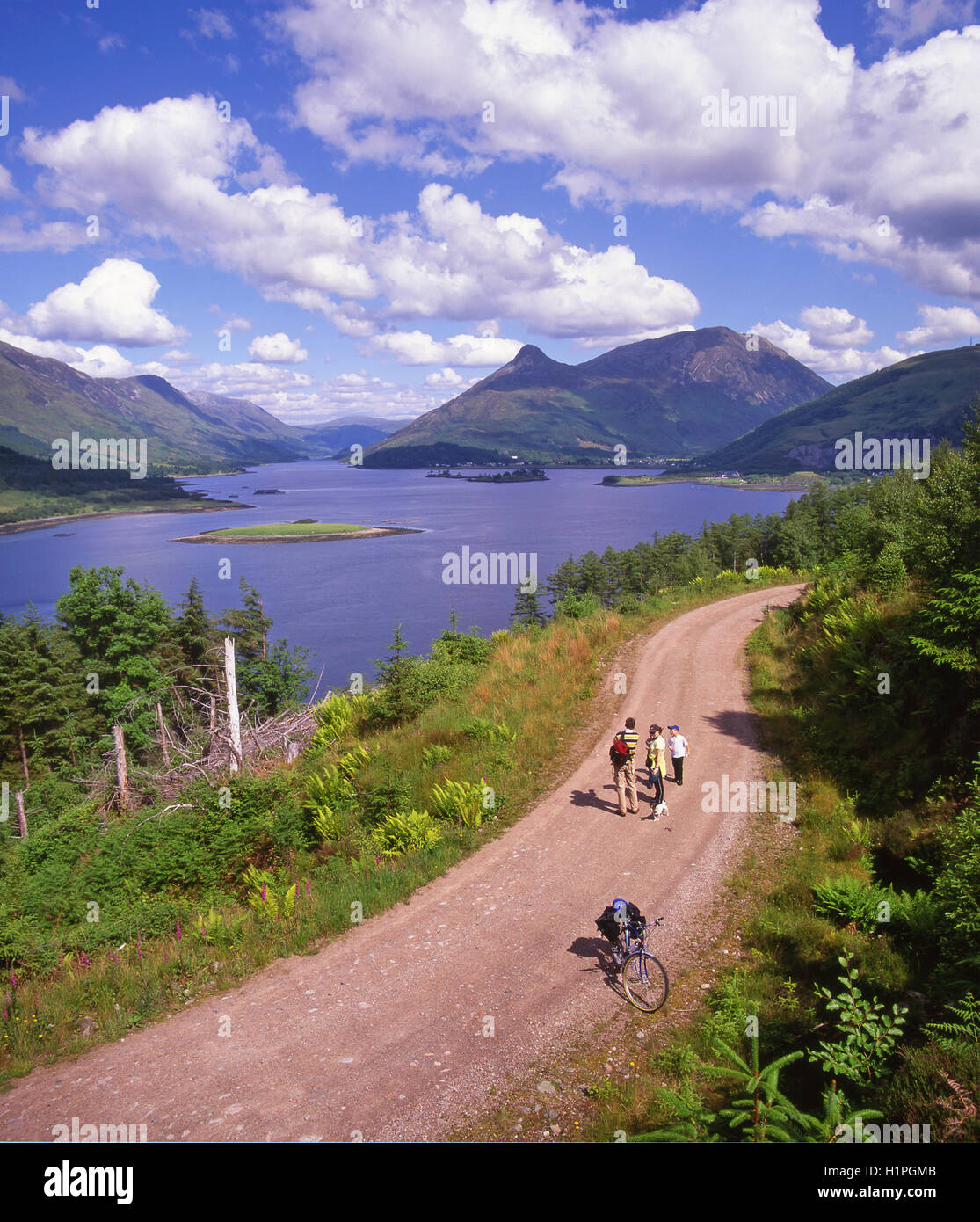 Pap of Glencoe, Loch Leven, West Highlands Stock Photo