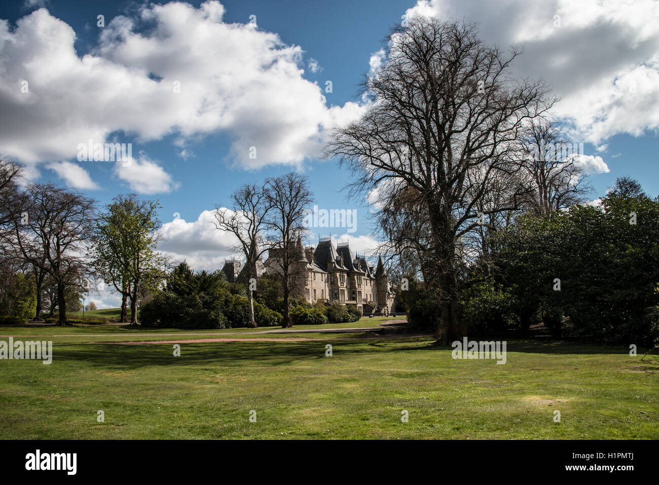 Callendar House in Callendar park, Falkirk, Scotland Stock Photo Alamy