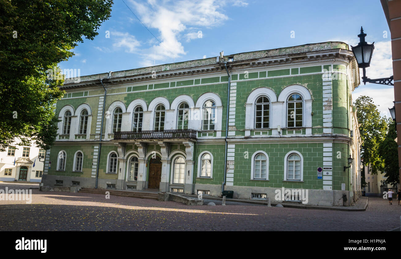 Estonian Knighthood House Stock Photo Alamy