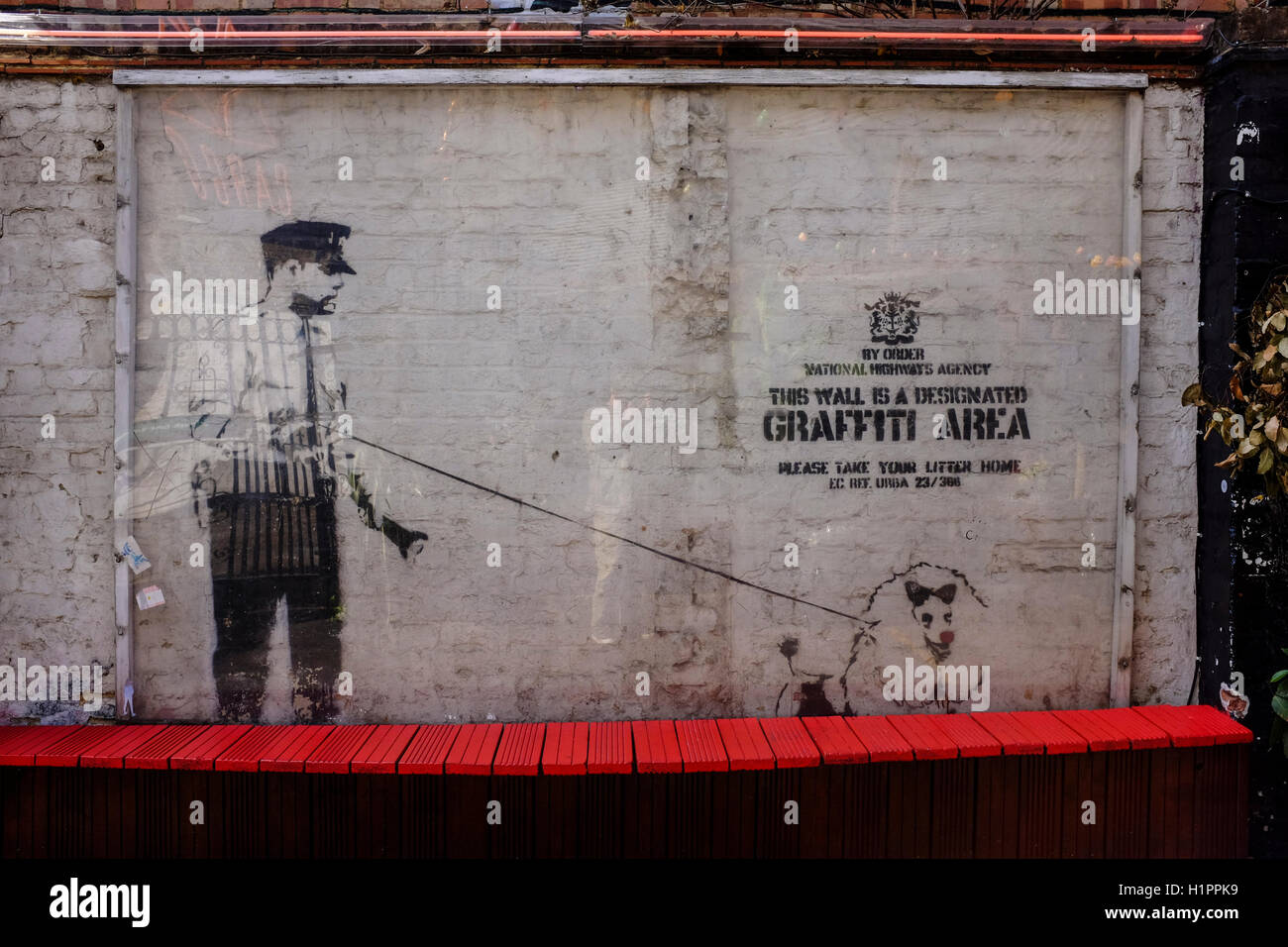 London street art stock photo alamy
