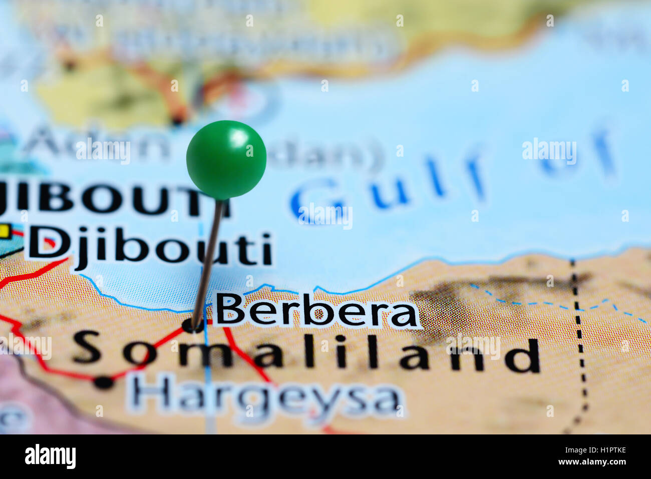 Somalia map hi-res stock photography and images - Alamy