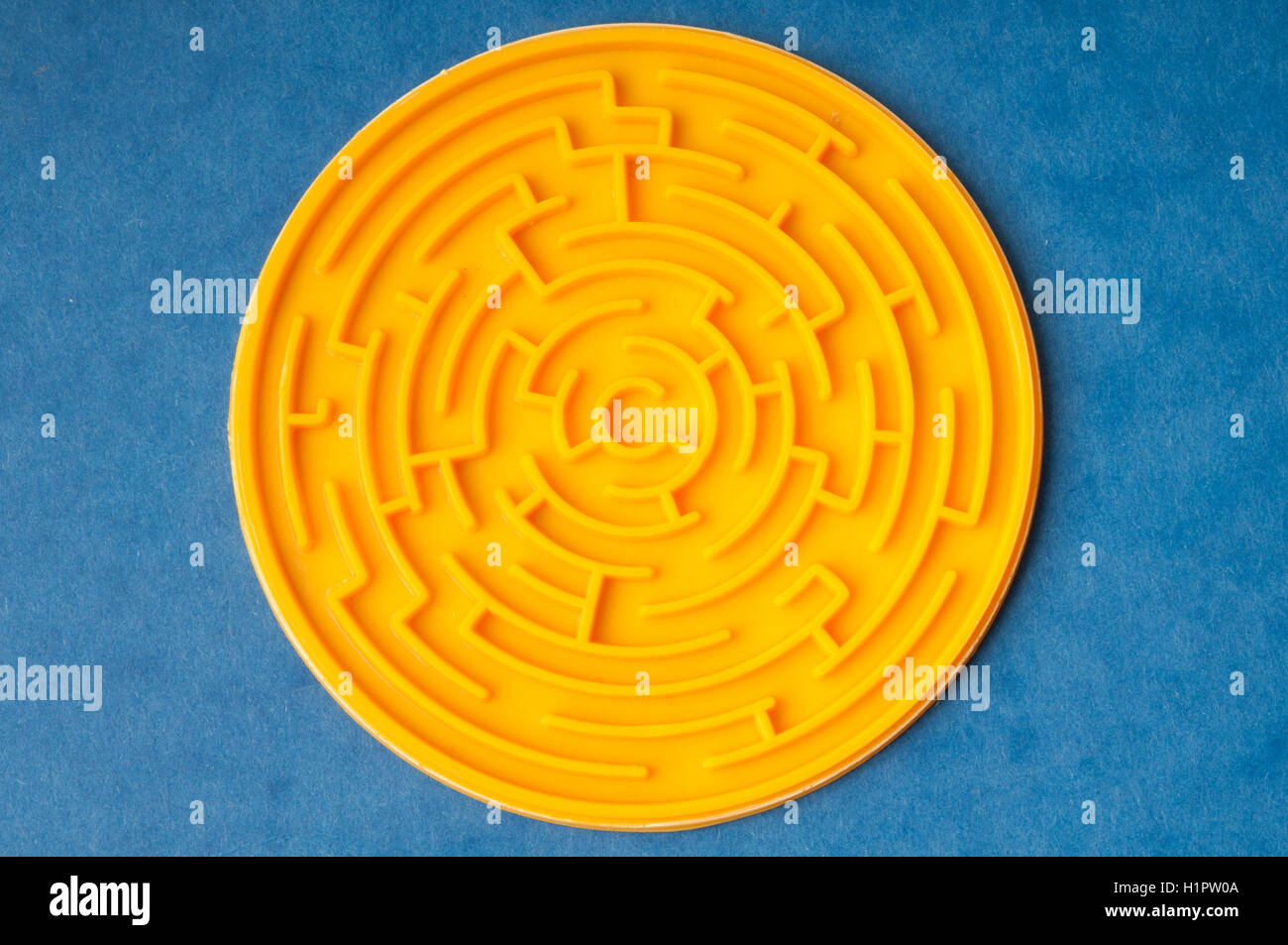 maze, circular Stock Photo
